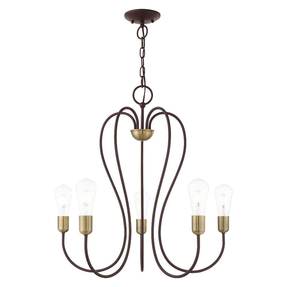 Livex Lighting - Lucerne - 5 Light Chandelier in New Traditional Style - 24