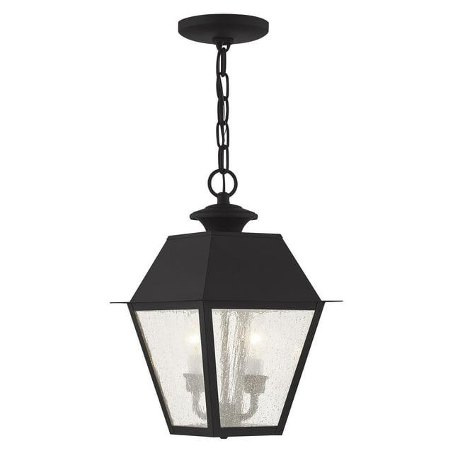 Livex Lighting Mansfield 2 - Light Pendant in  Black
