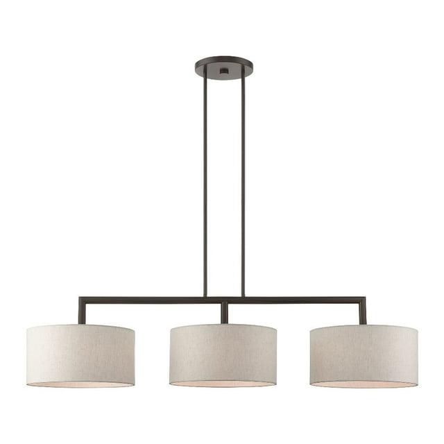 Livex Lighting Meridian 3 - Light Chandelier in  English Bronze