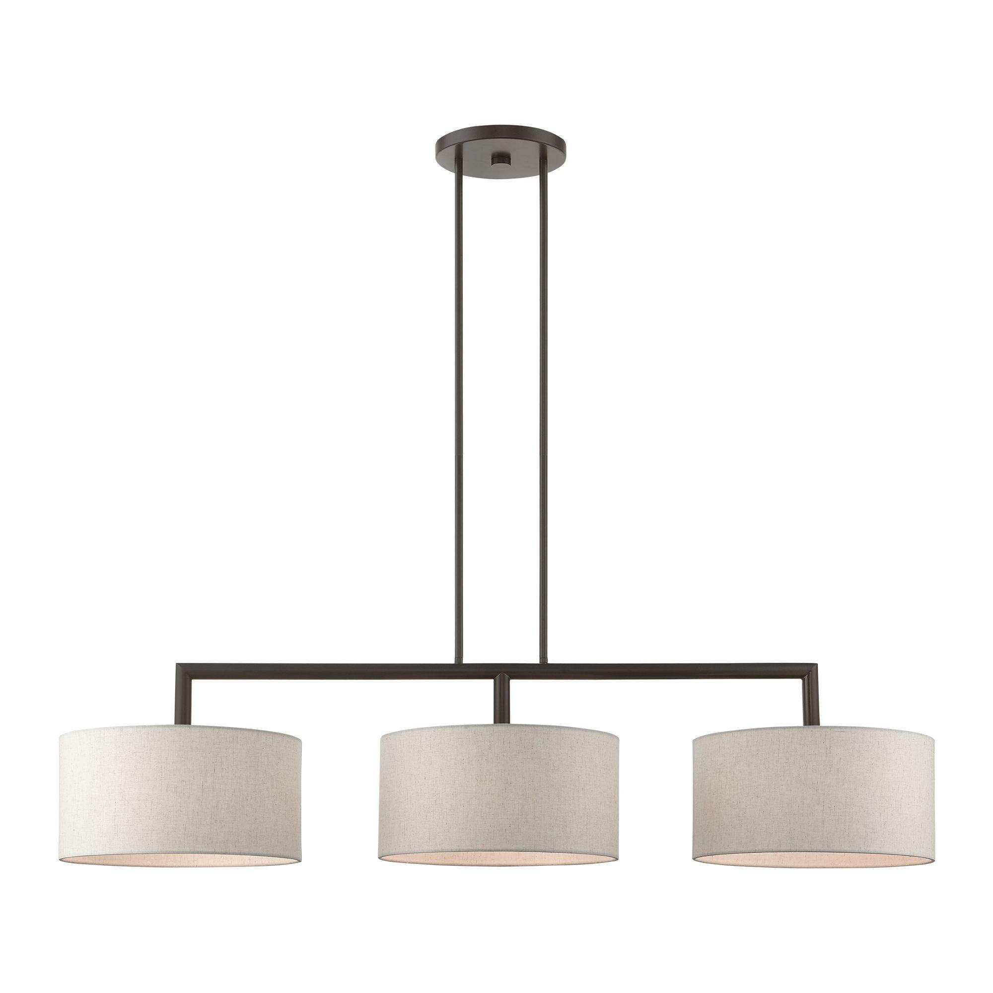 Livex Lighting Meridian 3 - Light Chandelier in  English Bronze