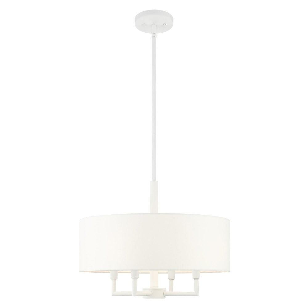 Livex Lighting Meridian 4 - Light Pendant in  White