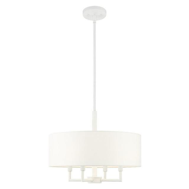 Livex Lighting Meridian 4 - Light Pendant in  White