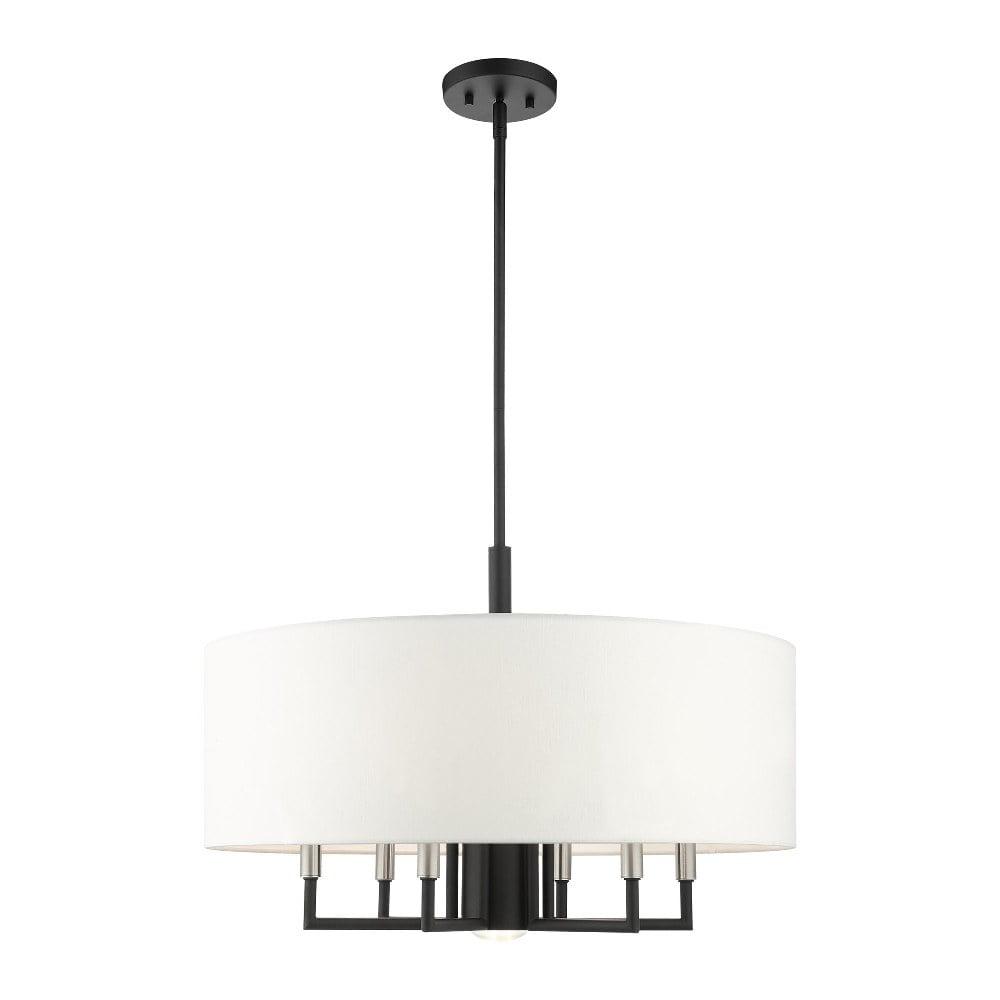 Livex Lighting Meridian 7 - Light Pendant in  Black