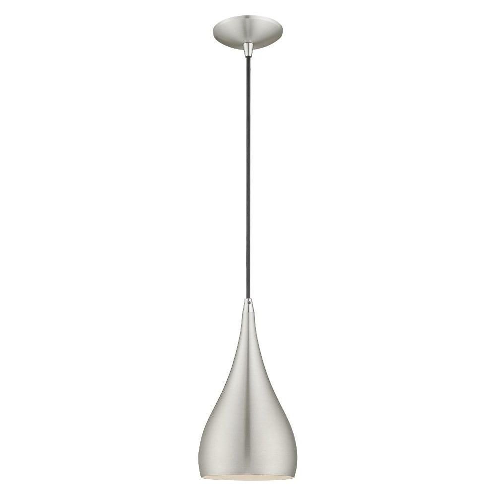 Schultz Single Light Metal Dimmable Pendant