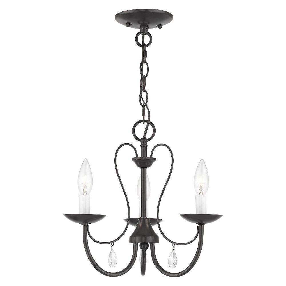 Livex Lighting Mirabella 3 - Light Chandelier in  English Bronze