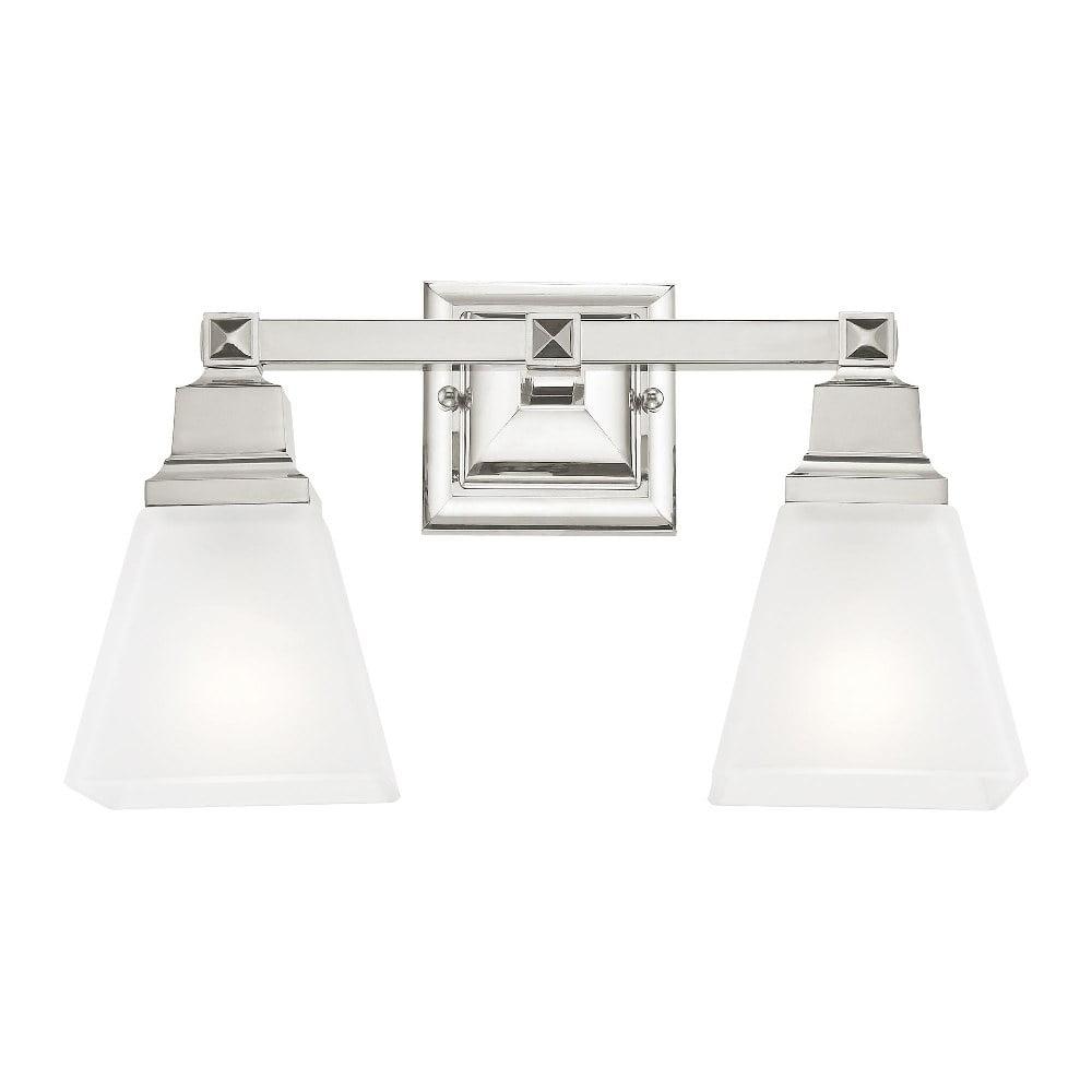 Livex Lighting - Mission - 2 Light Bath Vanity in New Traditional Style - 15