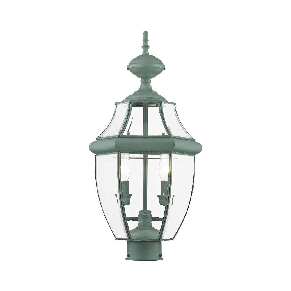 Livex Lighting Monterey 2 - Light Lantern in  Verdigris