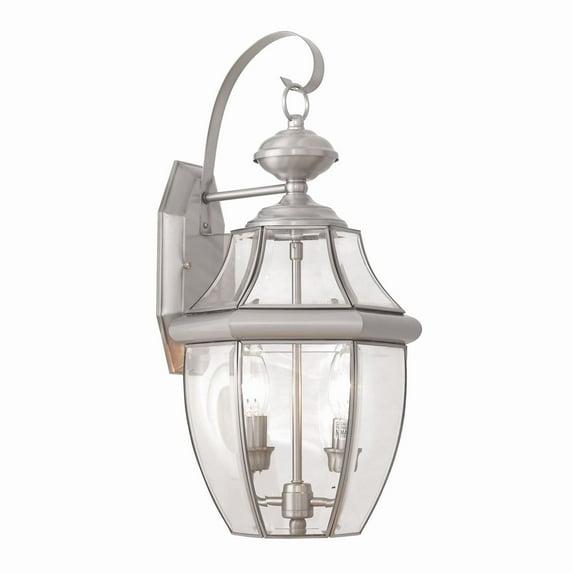 Livex Lighting Monterey 2 - Light Wall Light in  Brushed Nickel