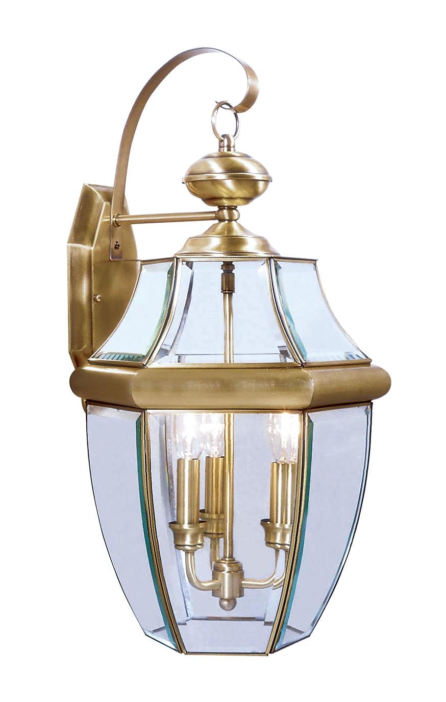 Livex Lighting Monterey 3 - Light Wall Light in  Antique Brass