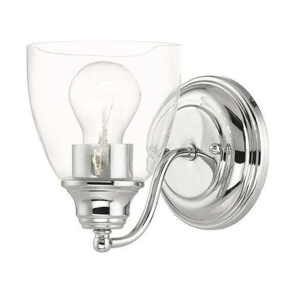 Livex Lighting Montgomery 1 - Light Vanity in  Polished Chrome