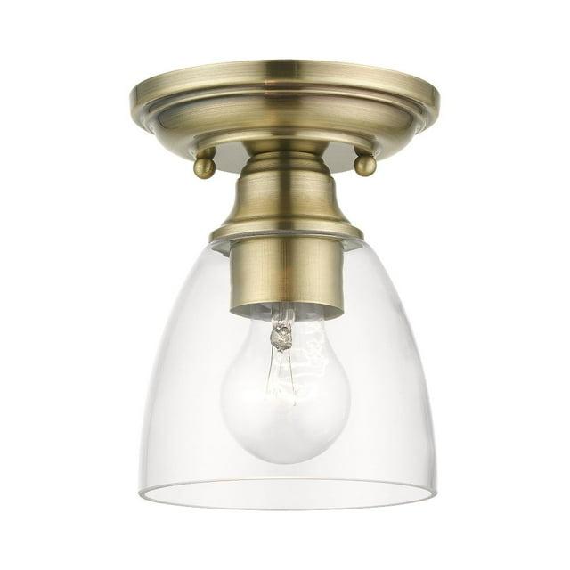 Gunnbjorn 1-Light 14.25" Semi Flush Mount