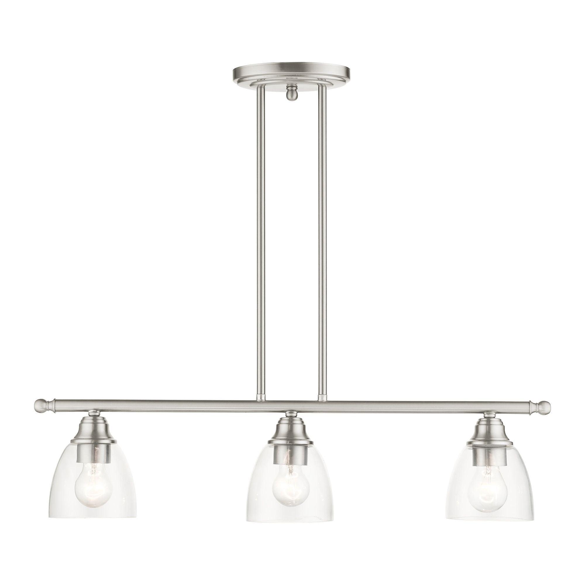 Livex Lighting Montgomery 3 - Light Chandelier in  Brushed Nickel