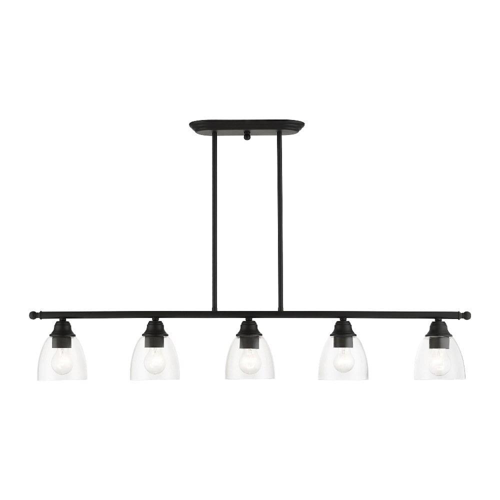 Livex Lighting Montgomery 5 - Light Chandelier in  Black