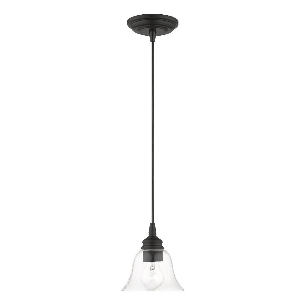 Livex Lighting Moreland 1 - Light Pendant in  Black