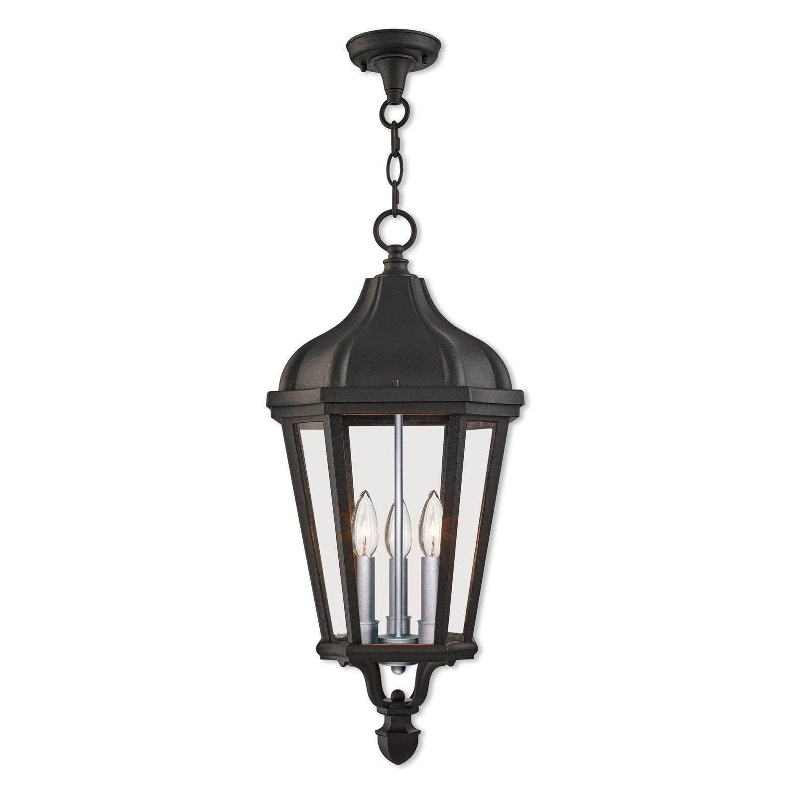 Livex Lighting Morgan 3 - Light Pendant in  Textured Black