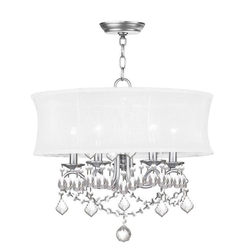 Livex Lighting Newcastle 5 - Light Chandelier in  Brushed Nickel
