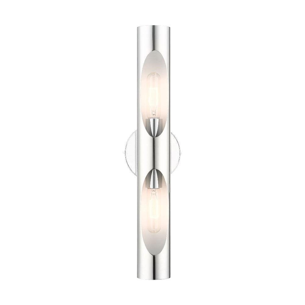 Livex Lighting Novato 2 - Light Wall Light in  Polished Chrome