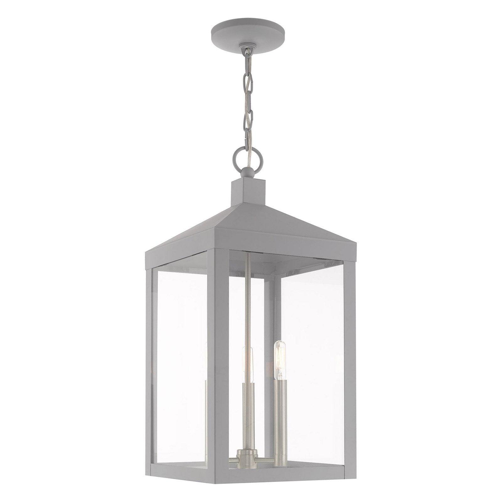 Livex Lighting Nyack 3 - Light Pendant in  Nordic Gray