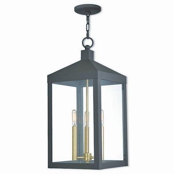 Livex Lighting Nyack 3 - Light Pendant in  Bronze