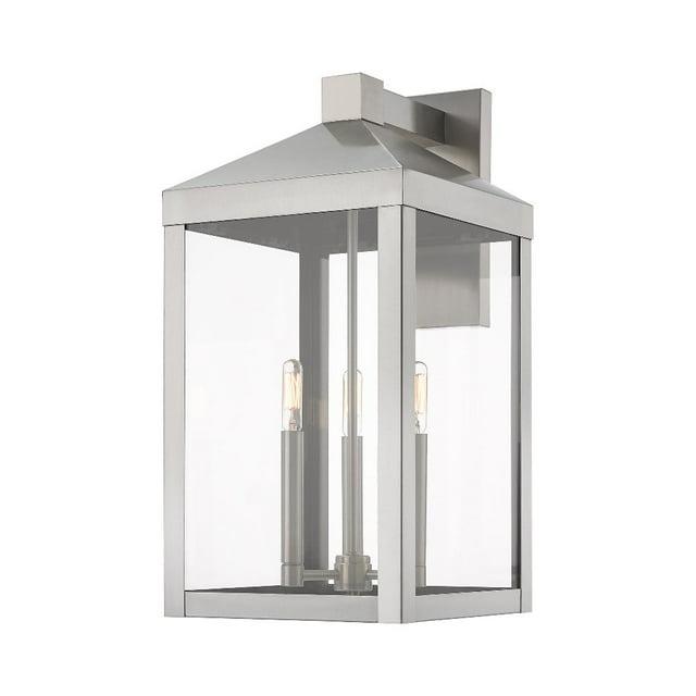 Livex Lighting Nyack 3 Light Outdoor Wall Lantern