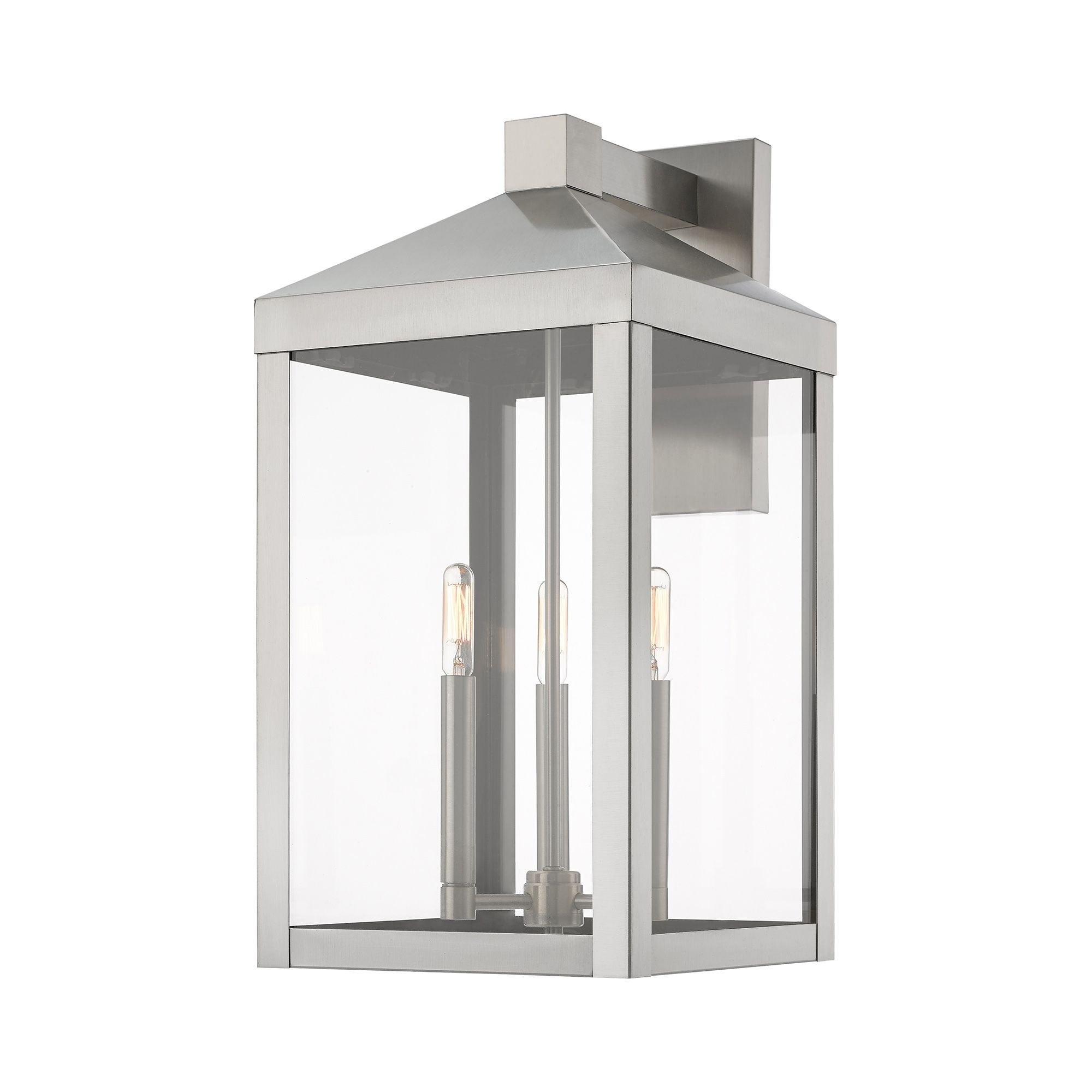 Livex Lighting Nyack 3 Light Outdoor Wall Lantern