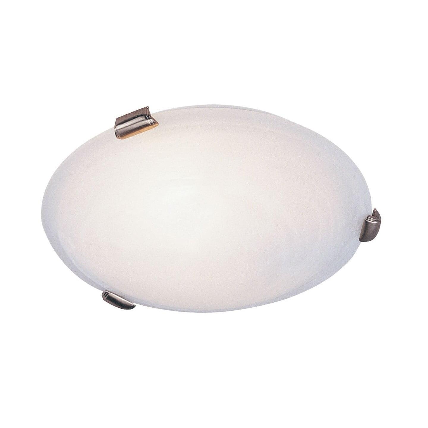 Livex Lighting Oasis 2 - Light Flush Mount in  Brushed Nickel