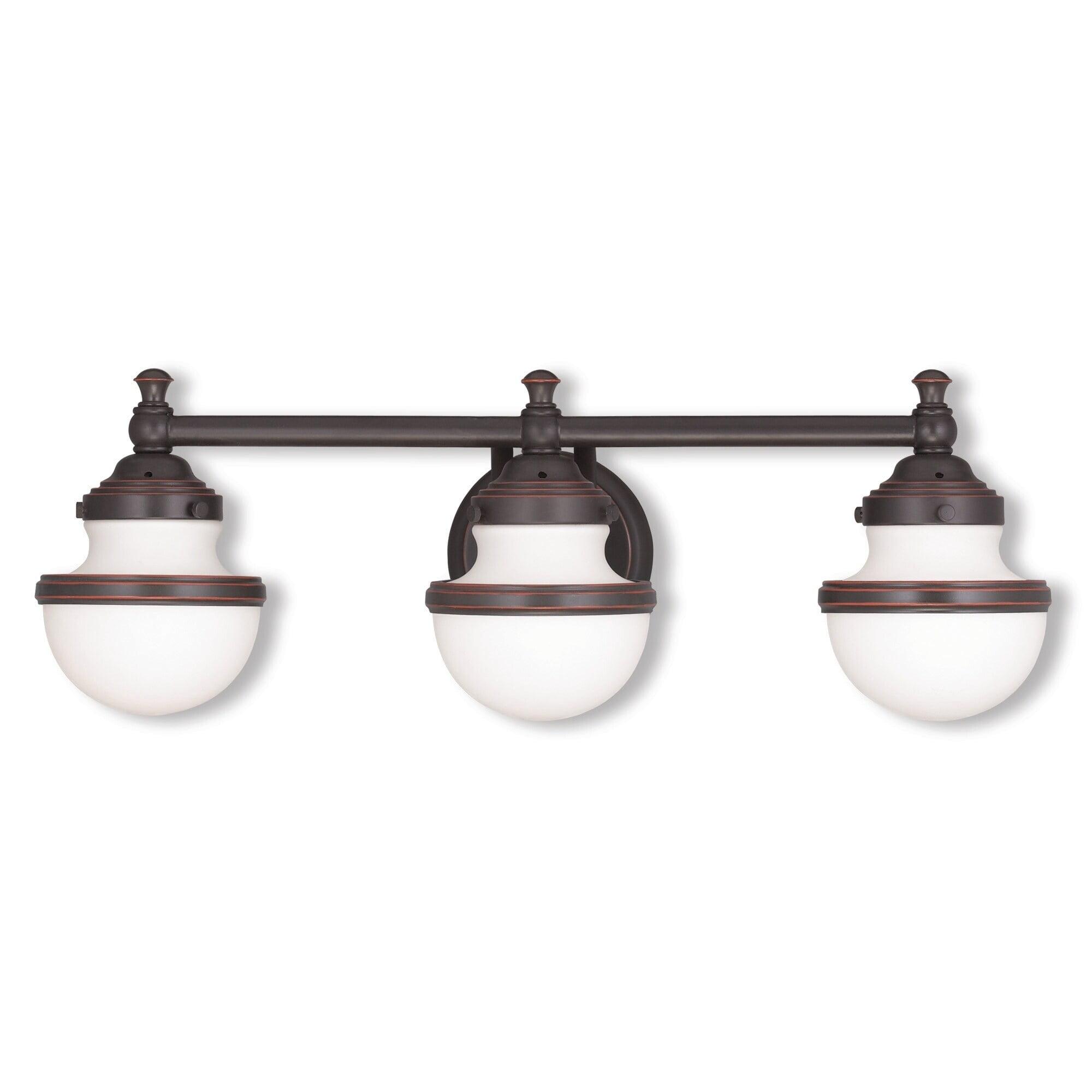 Livex Lighting Oldwick 3 - Light Vanity in  Olde Bronze