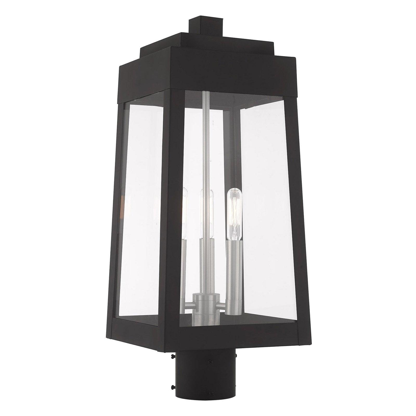 Livex Lighting Oslo 3 - Light Post Light in  Black