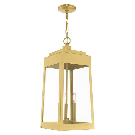 Livex Lighting Oslo 3 - Light Pendant in  Satin Brass