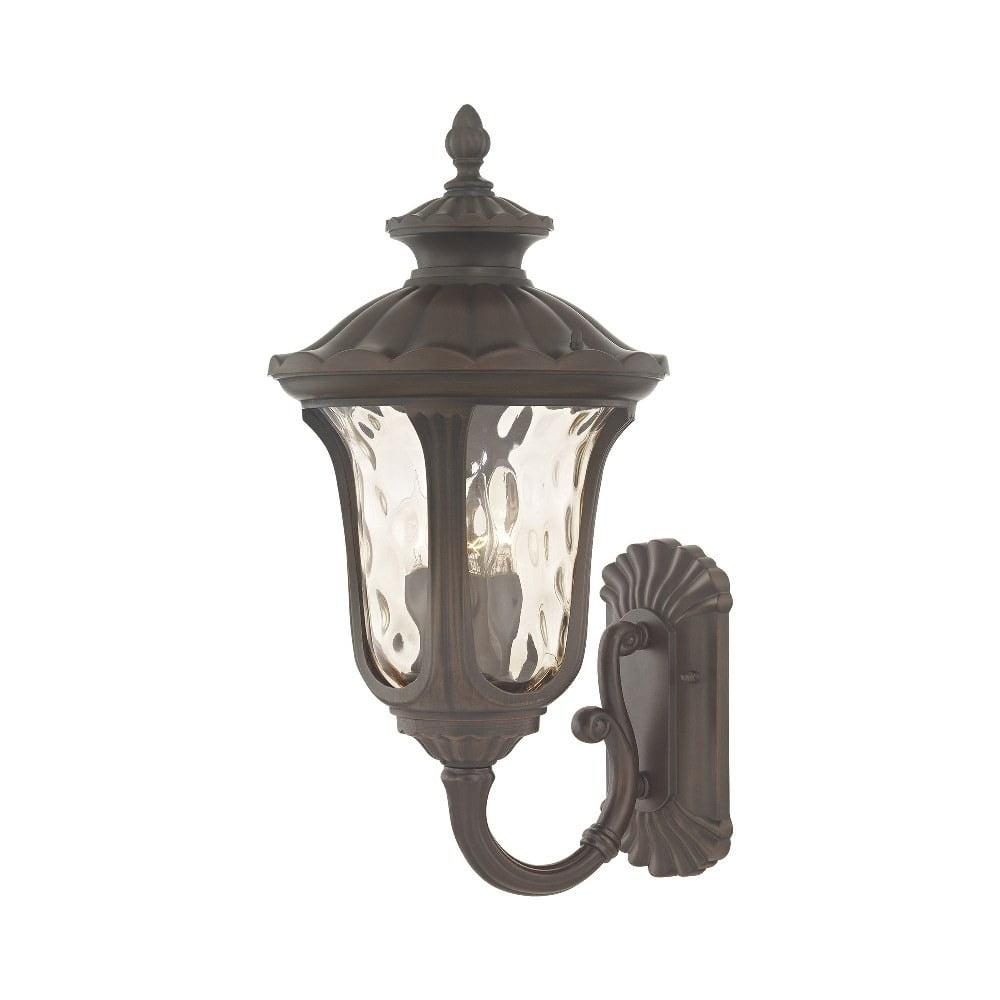 Livex Lighting Oxford 3 - Light Wall Light ,  Imperial Bronze