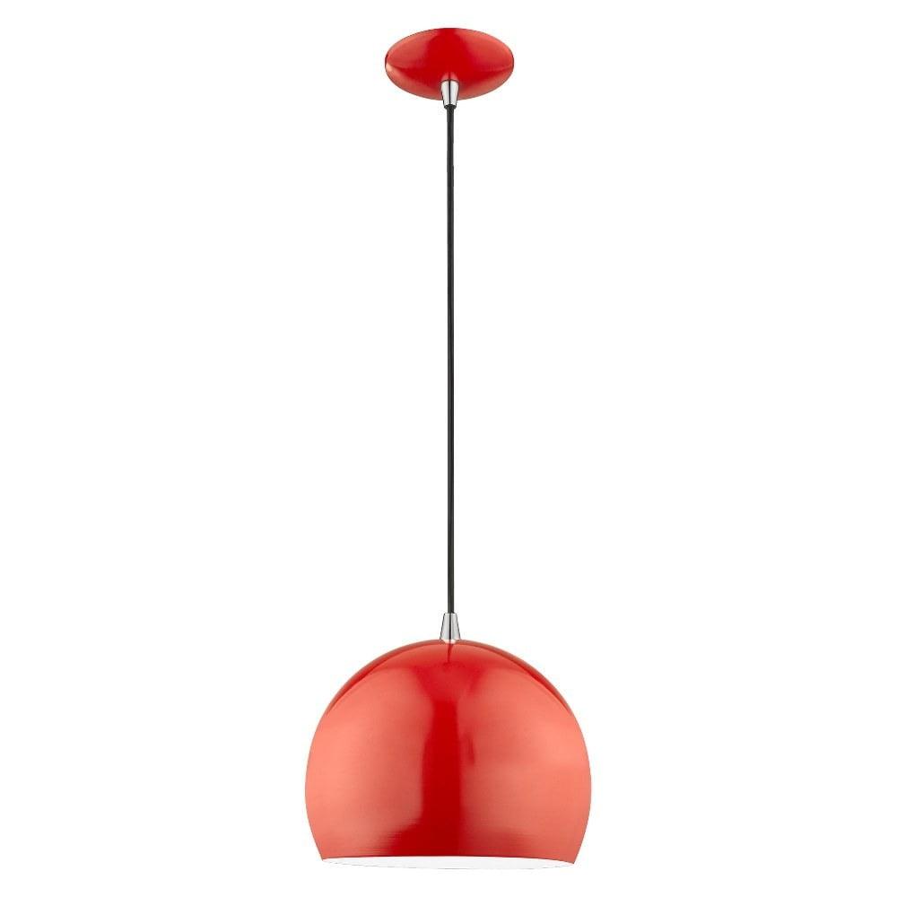 Schultz Single Light Metal Dimmable Pendant