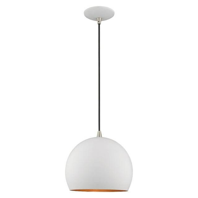 Schultz Single Light Metal Dimmable Pendant