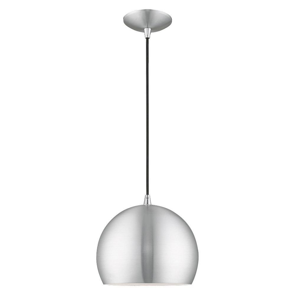 Schultz Single Light Metal Dimmable Pendant