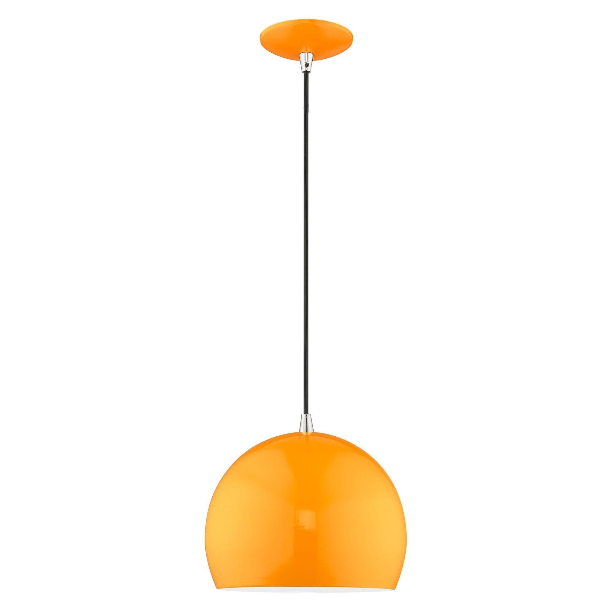 Schultz Single Light Metal Dimmable Pendant