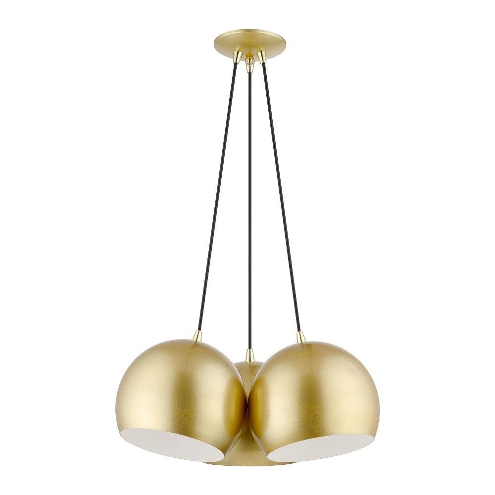 Livex Lighting Piedmont 3 - Light Pendant in  Soft Gold