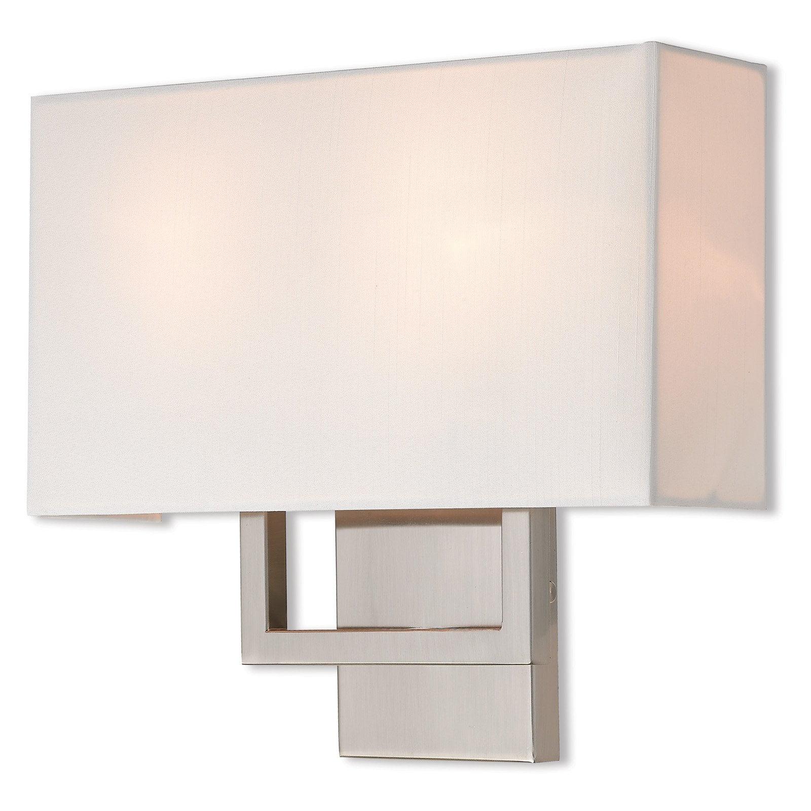 Livex Lighting Pierson 2 - Light Wall Light in  Brushed Nickel