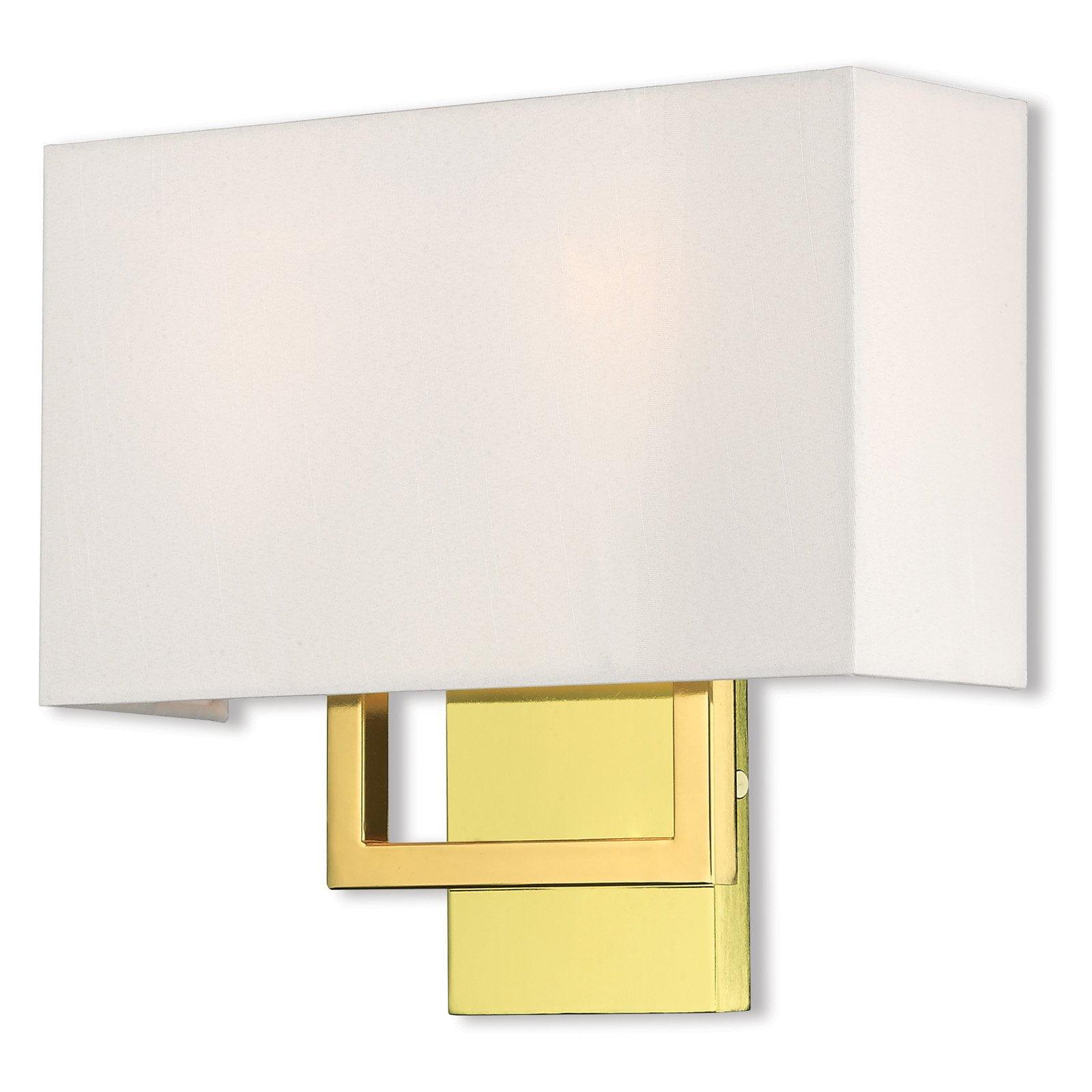 Livex Lighting Pierson 2 - Light Wall Light in  Polished Brass