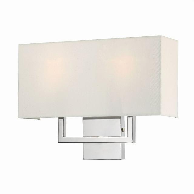 Livex Lighting Pierson 2 - Light Wall Light in  Polished Chrome