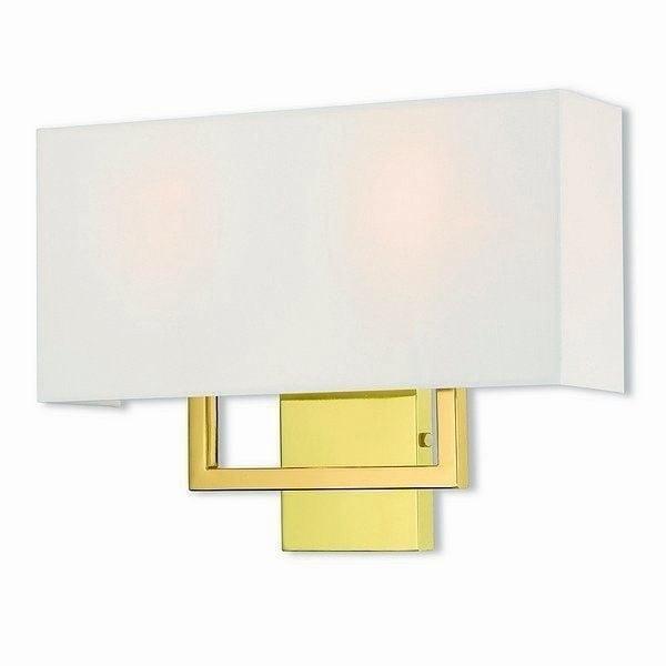 Livex Lighting Pierson 2 - Light Wall Light in  Polished Brass