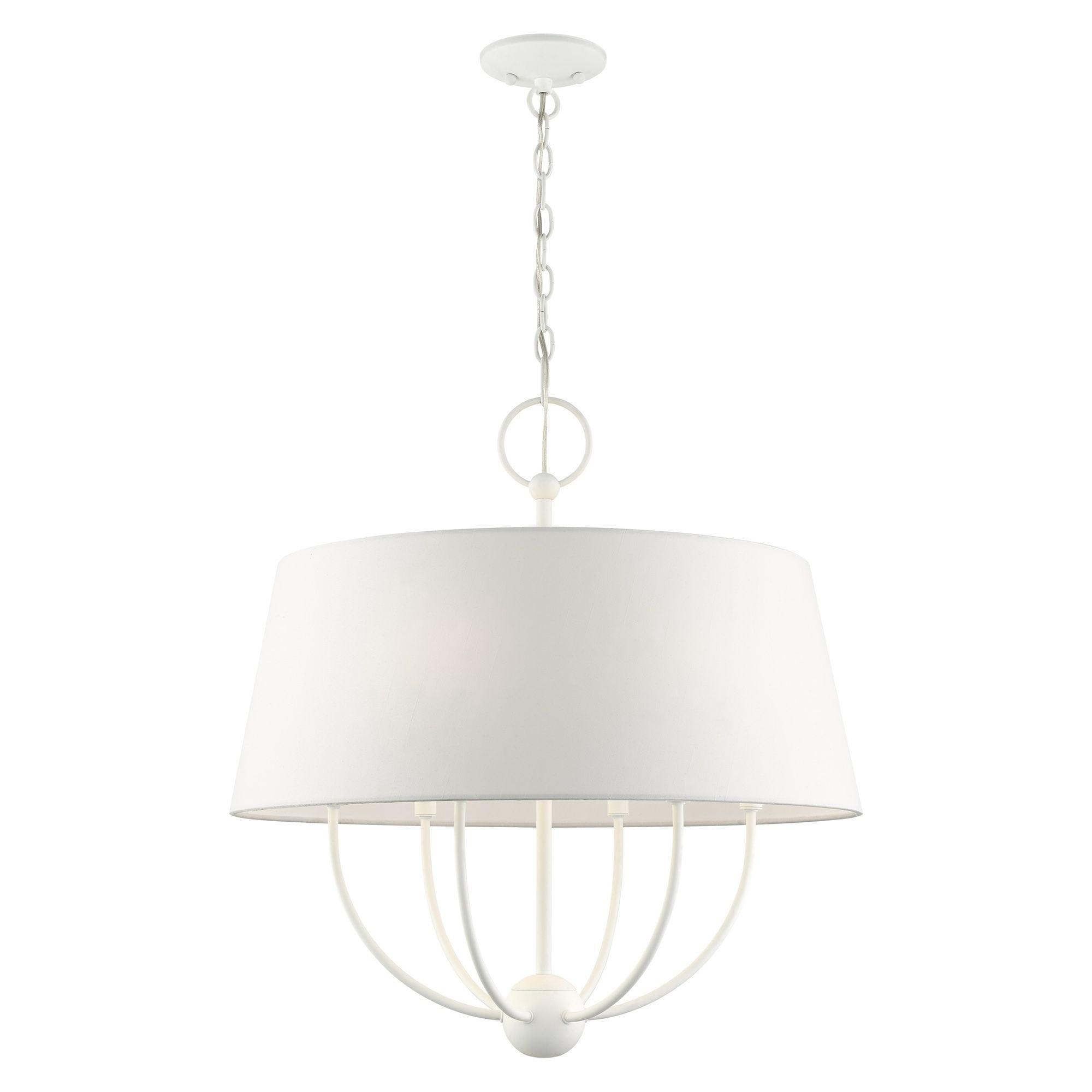 Livex Lighting Ridgecrest 6 - Light Pendant in  White