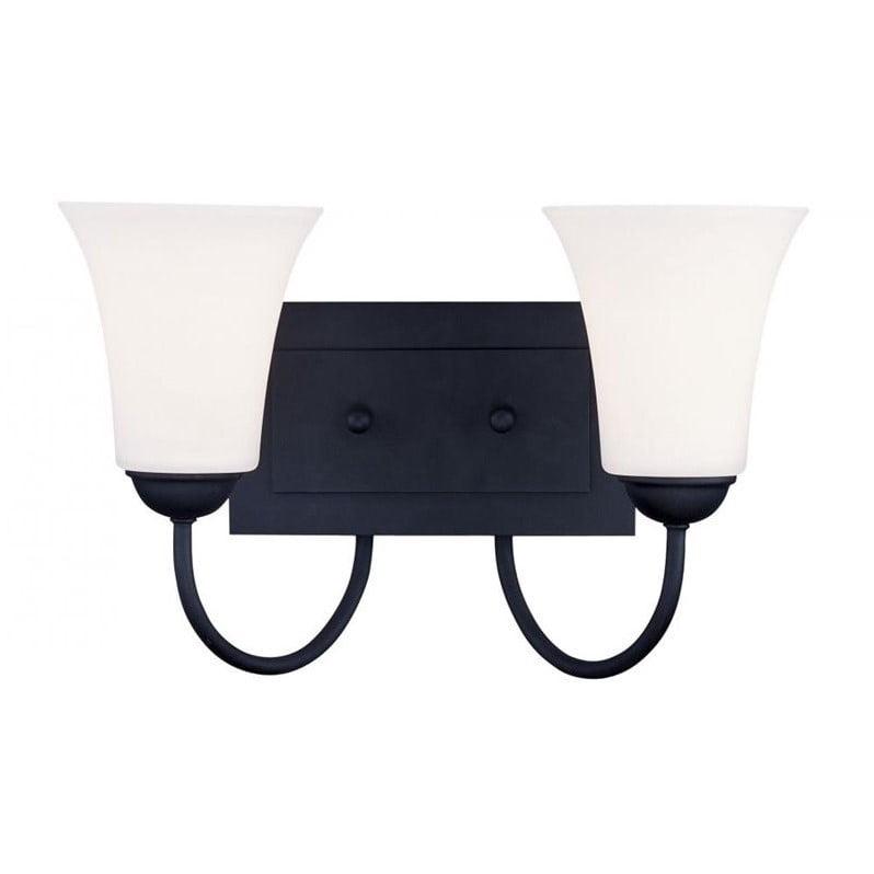 Livex Lighting Ridgedale 2 - Light Vanity in  Black