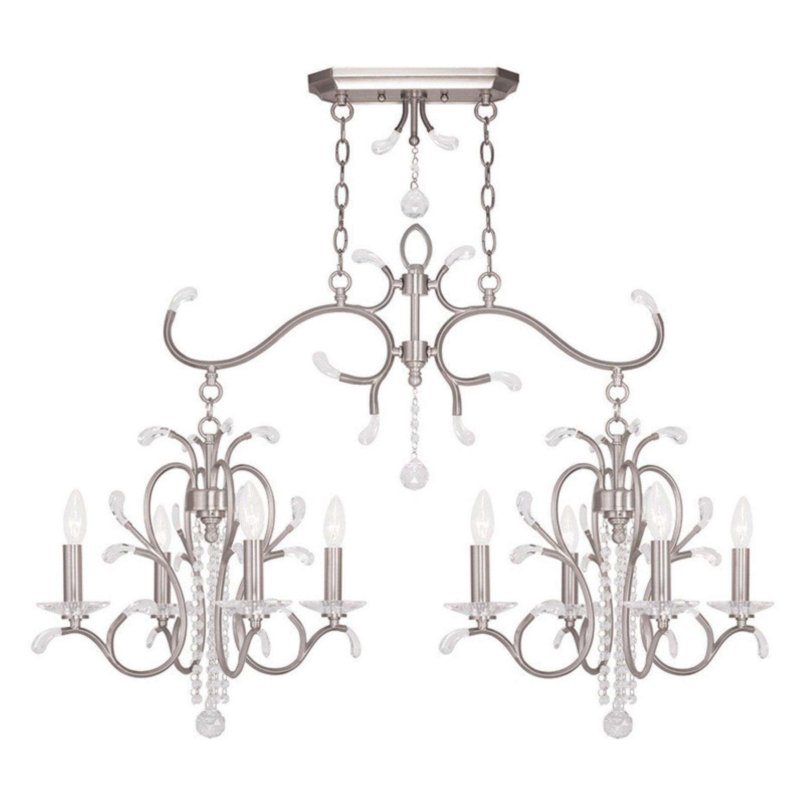 Everlea 8 - Light Dimmable Linear Chandelier