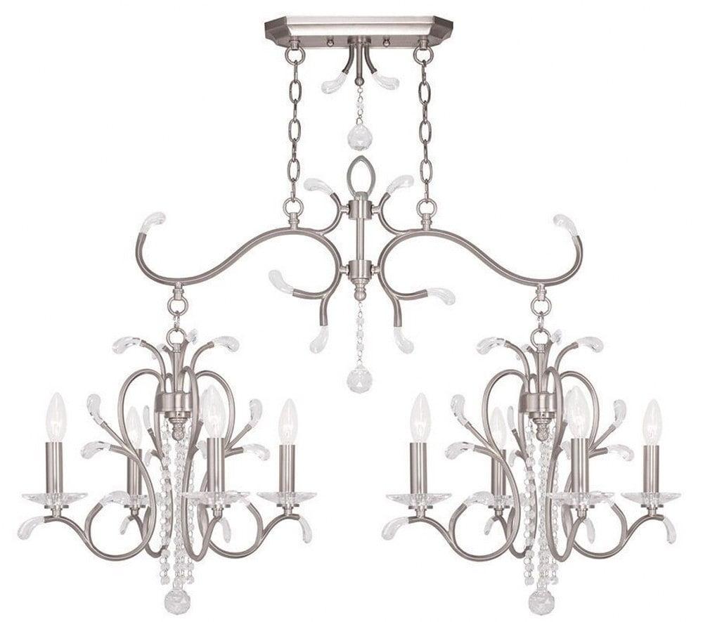 Livex Lighting Serafina 8 - Light Chandelier in  Hand Applied Venetian Golden Bronze