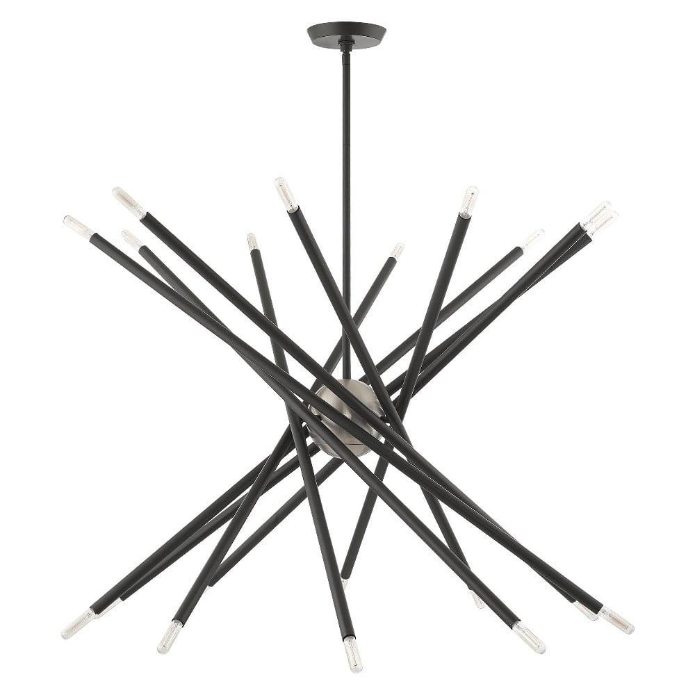 Livex Lighting Soho 20 - Light Chandelier in  Scandinavian Gray