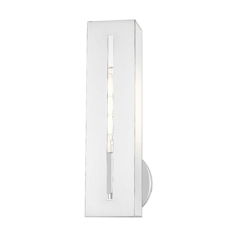 Livex Lighting Soma 1 - Light Wall Light in  Polished Chrome