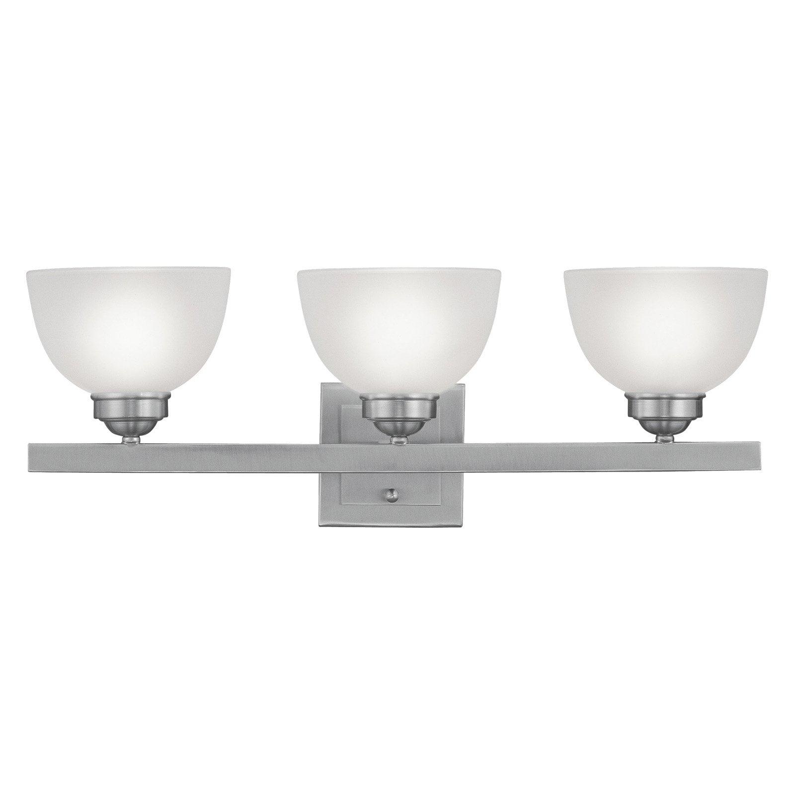 Livex Lighting Somerset 3 - Light Vanity in  Brushed Nickel