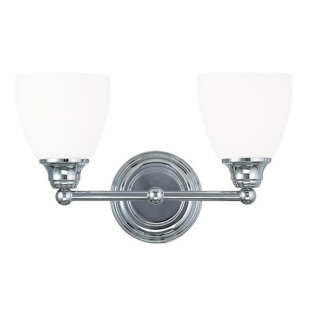 Livex Lighting Somerville 2 - Light Vanity in  Polished Chrome