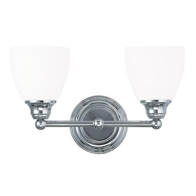 Livex Lighting Somerville 2 - Light Vanity in  Polished Chrome