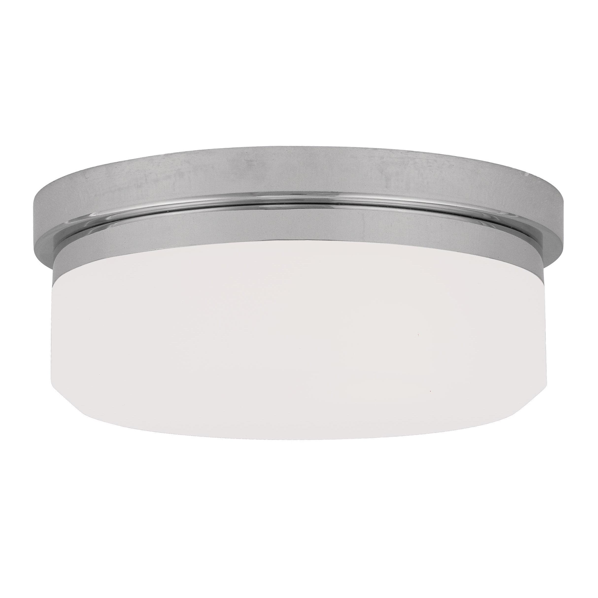 Livex Lighting Stratus 2 - Light Flush Mount in  Polished Chrome