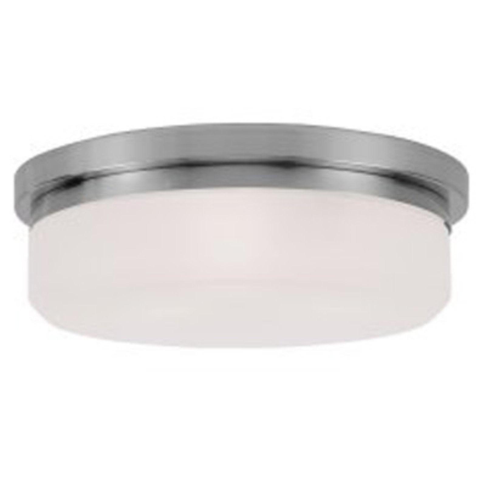 Livex Lighting Stratus 3 - Light Flush Mount in  Brushed Nickel